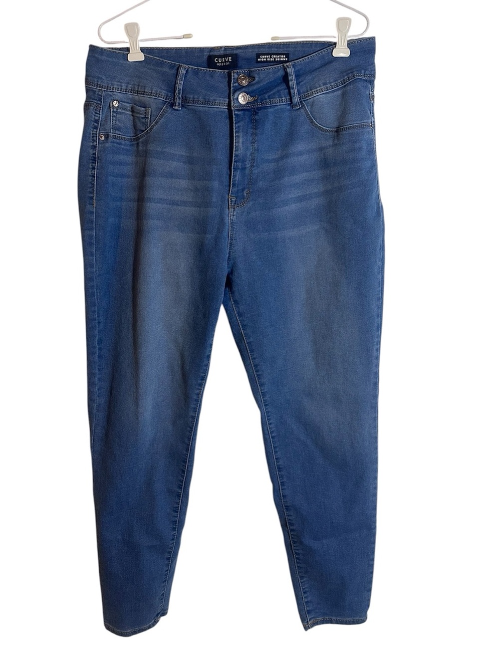 Curve Appeal Curve Creator high rise skinny jeans women’s 16